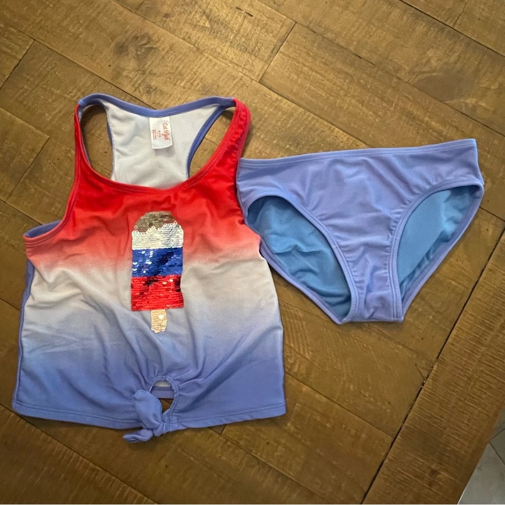 Girls festive themed two piece